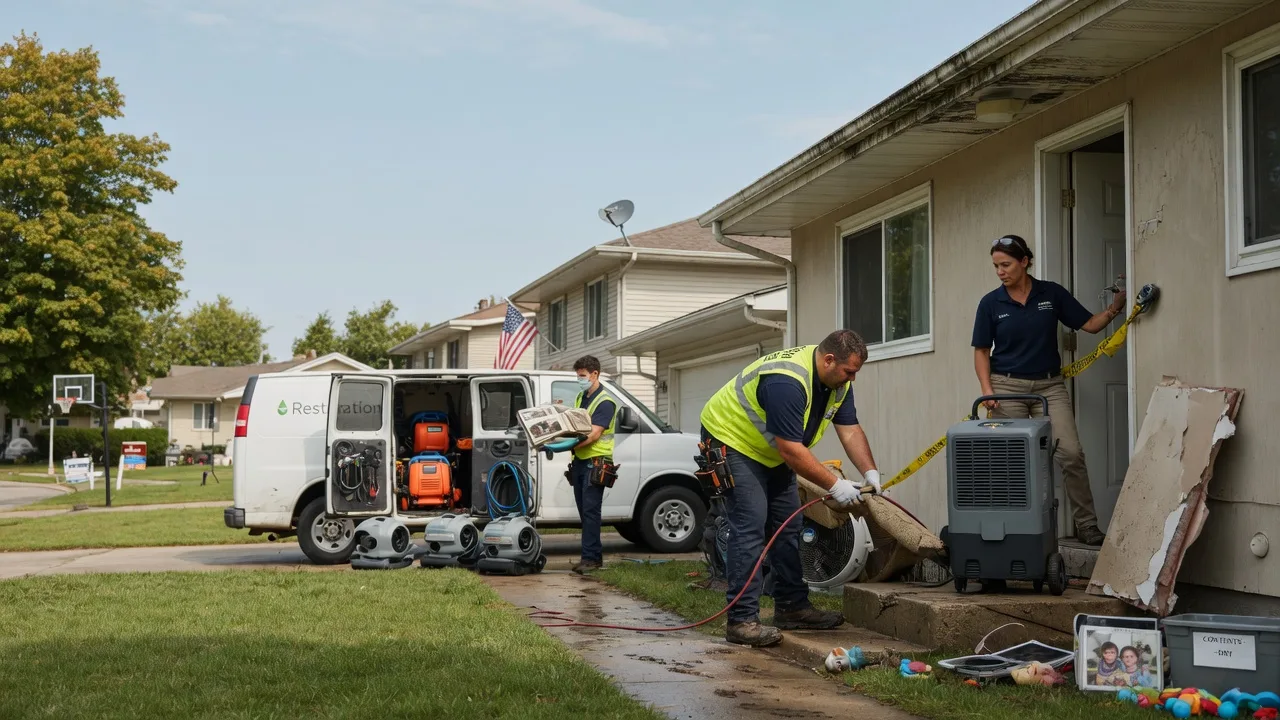 Water Damage Restoration in Lincoln Park, MI near me